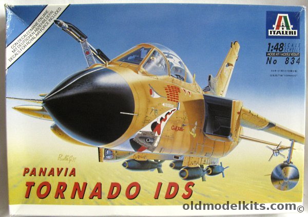 Italeri 1/48 Panavia Tornado IDS - RAF ' Gulf Killer' / 'Snoopy Airways' 'Helen' / Luftwaffe / Italian Air Force, 834 plastic model kit